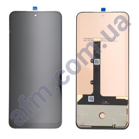 Дисплей Infinix Hot 50 Pro (X6881)/ Spark 30 Pro IPS чорний