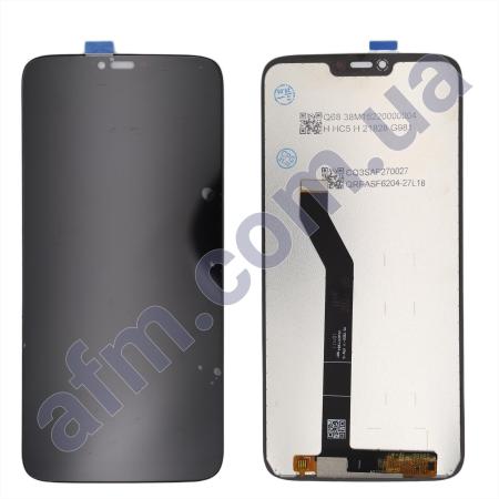 Дисплей Motorola XT1955 Moto G7 Power чёрный (версия EU 154mm)