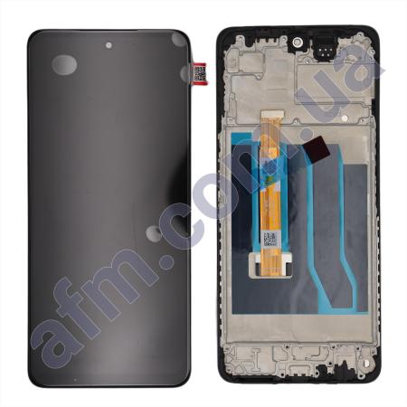 Дисплей Oppo A60 чёрный + рамка