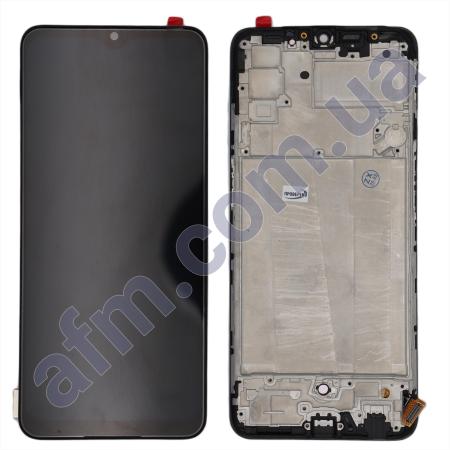 Дисплей Oppo Reno 3 4G/ A91/ F15/ K7 5G OLED чёрный + рамка