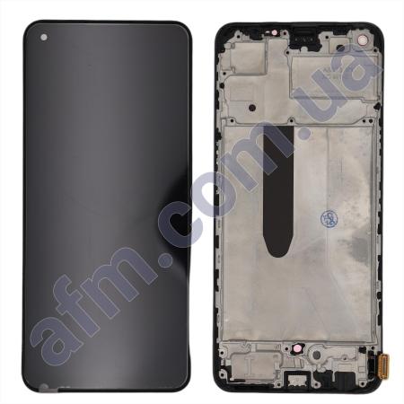 Дисплей Realme 9 4G OLED чорний + рамка!