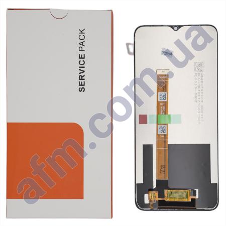 Дисплей Realme C21Y/ C25Y чёрный оригинал в упаковке