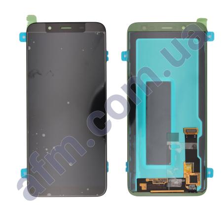 Дисплей Samsung сервисный J600 Galaxy чёрный GH97-21931A