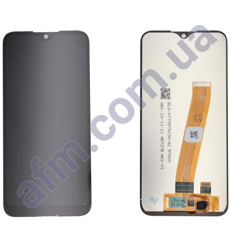 Дисплей Samsung A015F Galaxy A01 (узкий коннектор) чёрный