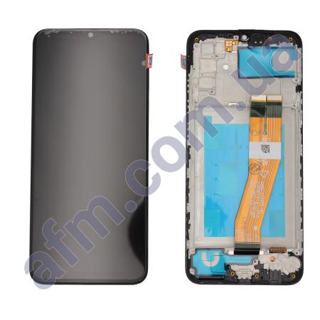 Дисплей Samsung A025F Galaxy A02s/ M025 Galaxy M02s (161*72) чорний + рамка