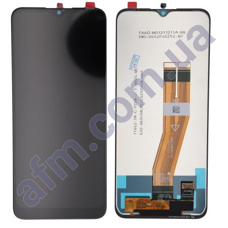 Дисплей Samsung A037G Galaxy A03s (жёлтый шлейф) (163*72) чёрный