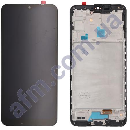 Дисплей Samsung A166 Galaxy A16 5G OLED (Small LCD) чорний + рамка