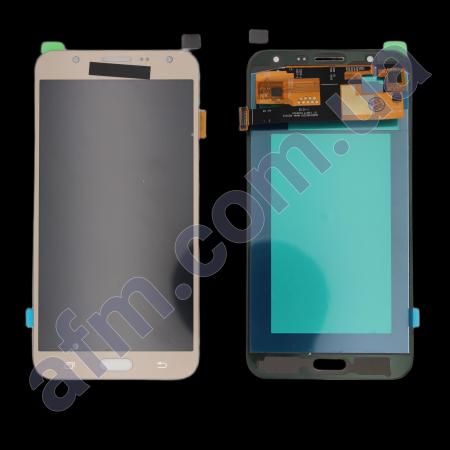 Дисплей Samsung J700H Galaxy J7 2015 OLED золотой