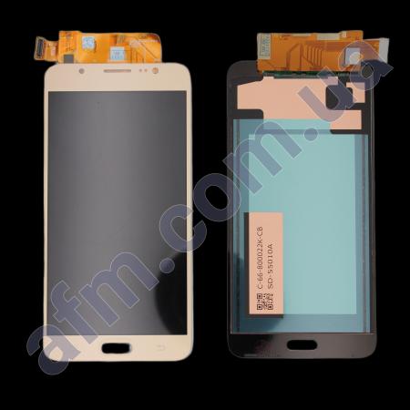 Дисплей Samsung J710F/ J710H Galaxy J7 2016 INCELL золотой