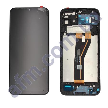 Дисплей Samsung M146 Galaxy M14 2023 чёрный + рамка