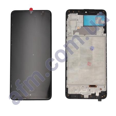 Дисплей Samsung M225F Galaxy M22/ E225F OLED (Small LCD) чёрный + рамка