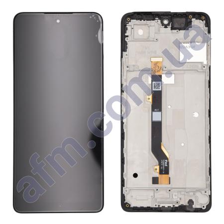 Дисплей Tecno Pova 5 (LH7n) чорний + рамка