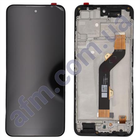 Дисплей Tecno Pova Neo 3 (LH6n) чорний + рамка