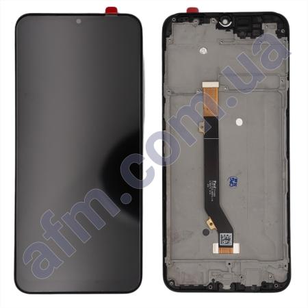 Дисплей Tecno Spark 8P (KG7n) чорний + рамка