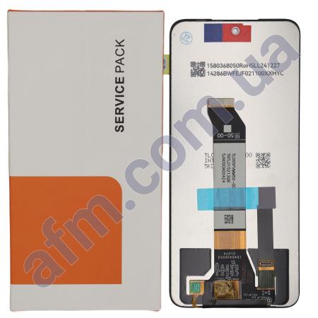 Дисплей Xiaomi Redmi Note 10 5G/ Poco M3 Pro 5G чорний оригінал в упаковці