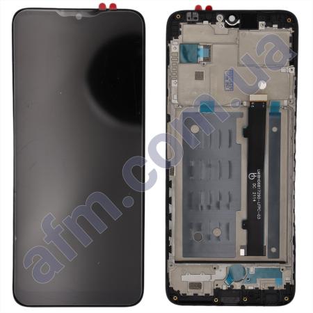 Дисплей ZTE Blade V30 Vita чёрный + рамка