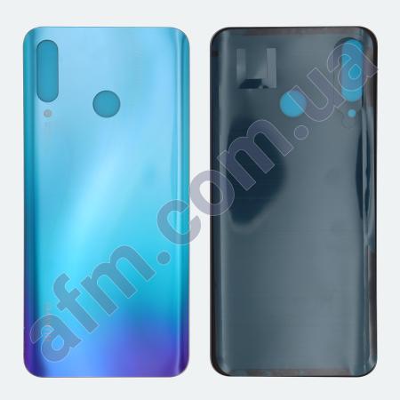 Задняя крышка Huawei P30 Lite 48MP (MAR-L21)/ Nova 4e синяя Peacock Blue