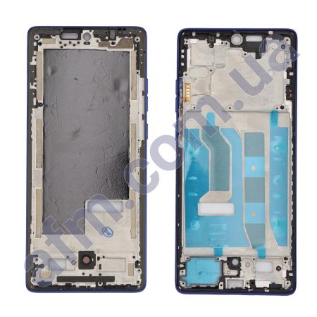 Рамка кріплення дисплея Motorola XT2427-3 Moto G85 синя