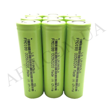 Аккумулятор 18650 2500 mAh 3.6V зелений