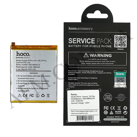 АКБ оригінал Hoco Huawei HB376883ECW P9 Plus!