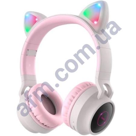 Навушники беспроводные Hoco W27 сірі