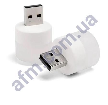 USB LED лампочка (холодный свет)!