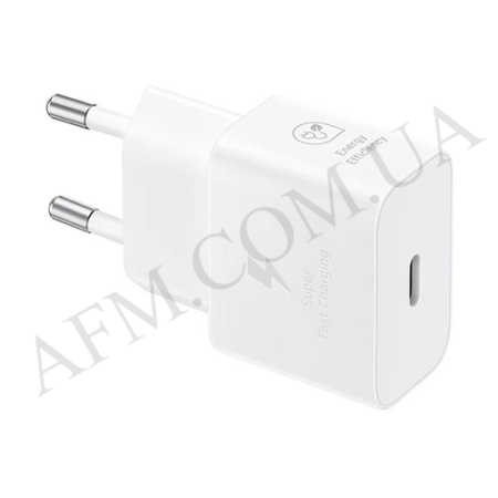СЗУ блок Samsung (1 Type-C PD25W) білий