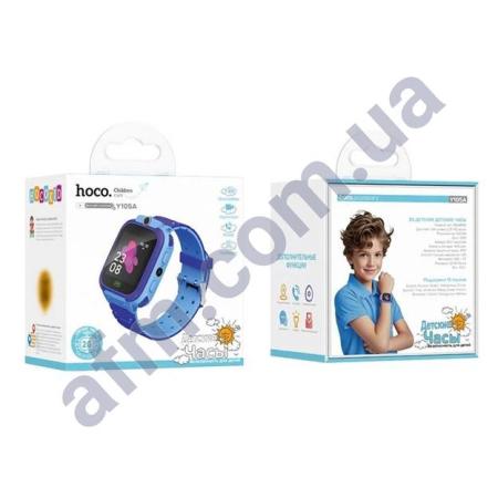 Смарт-часы Hoco Y105A + функція видеозвонка сині