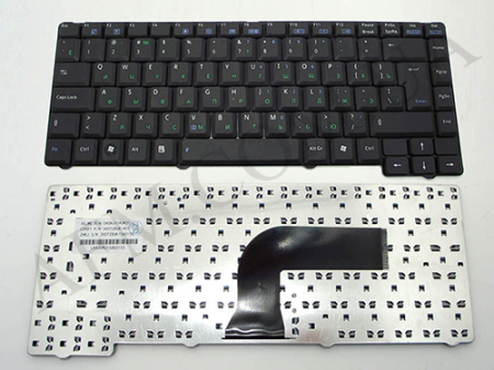 Клавіатура+КлавиатурнаяПлата Asus A3A/ A3V/ A4/ A7/ F5/ X50/ A3AC A3E A3FC чёрная+русский оригінал!