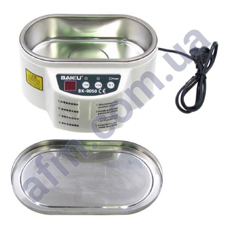 Ультразвукова ванна Baku BK9050 два режиму роботи (30W/ 50W 0.45L)