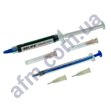 Жидкость UV Relife RL-035Q для устранения дефектов апертуры (ободка) камеры,  в шприце 3ml