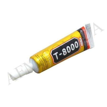 Клей силиконовый T8000 15 мл. в тюбике прозрачный