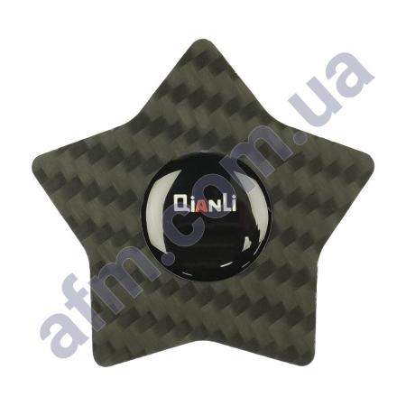 Карта пластиковая QianLi Carbon Fiber D пятиугольная звезда для разборки