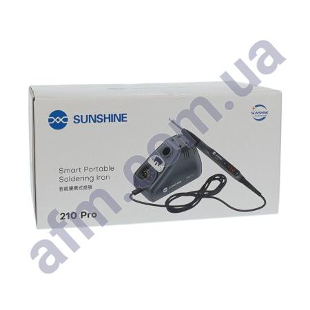 Паяльна станція прецизионная Sunshine 210 Pro (Type-C ручка з регулюванням t,  паяльник JBC210)