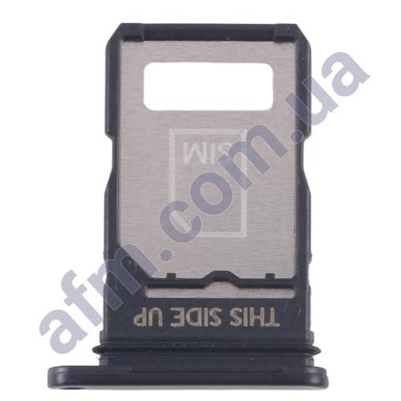 Тримач SIM-карты та карти пам'яті Motorola XT2307-1 Edge 40 Neo на 2 Sim-карты чорний
