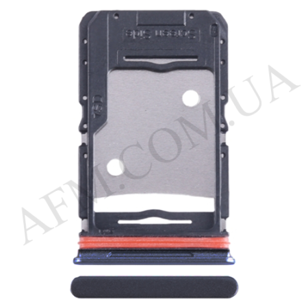Держатель SIM-карты и карты памяти Tecno Pova 5 (LH7n) Mecha Black чёрный