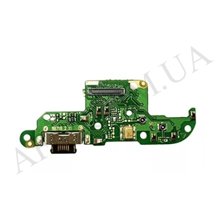 Шлейф Motorola XT2041 Moto G8 Power з роз'ємом зарядки,  з мікрофоном