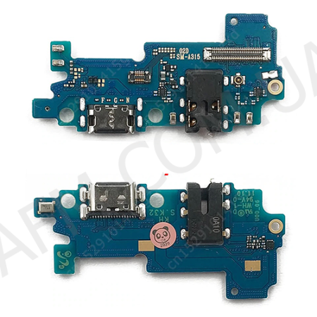 Шлейф Samsung A315F Galaxy A31 с разъёмом зарядки,  наушников,  с микрофоном