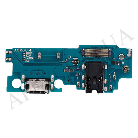 Шлейф Samsung A326B Galaxy A32 5G с разъёмом зарядки,  наушников,  с микрофоном