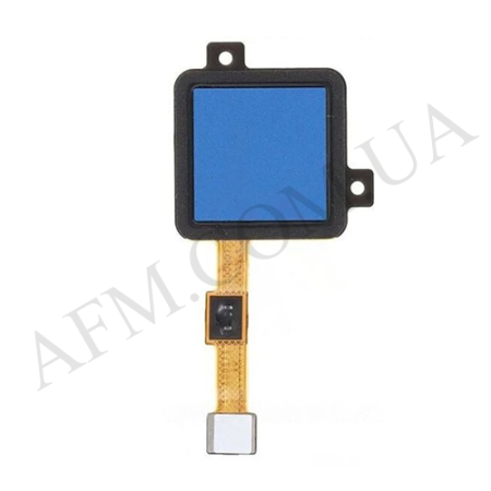 Шлейф ZTE Blade A51 з Touch ID синій!