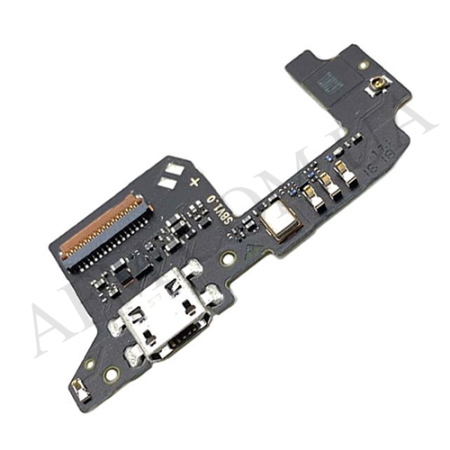 Шлейф ZTE Blade A6 Max з роз'ємом зарядки,  з мікрофоном!