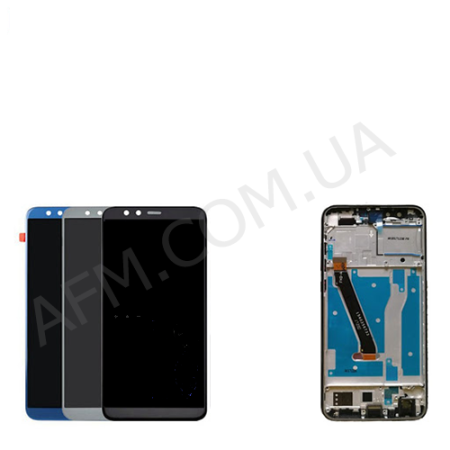 Дисплей Huawei Honor 9 Lite Dual Sim (LLD-L31) чёрный + рамка