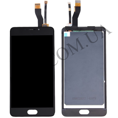 Дисплей Meizu M5 Note (M621) чёрный