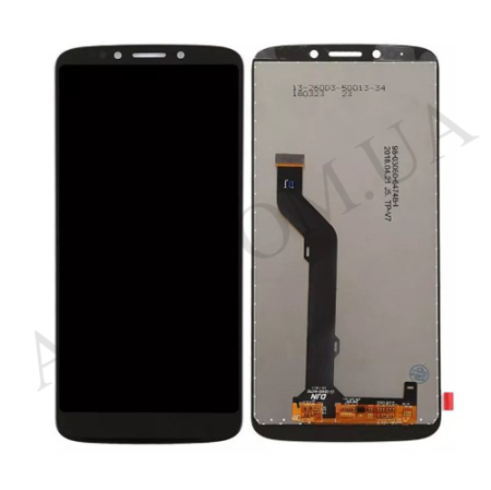 Дисплей Motorola XT1924-1-2-3-4-5 Moto E5 Plus чорний (версия EU 157mm)