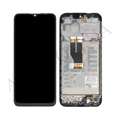 Дисплей Nokia C21 Plus TA-1424 чёрный + рамка