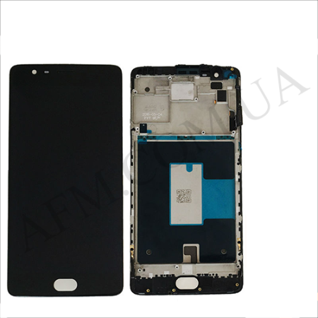 Дисплей OnePlus 3 A3003/ 3T A3010 TFT чорний + рамка