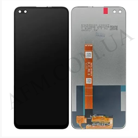 Дисплей Realme 6 Pro/ Oppo A92s/ Reno 4Z 5G чорний оригінал в упаковці