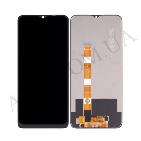 Дисплей Realme C25/ C25s/ Narzo 50A/ Oppo A16/ A16s/ A54s чорний оригінал в упаковці