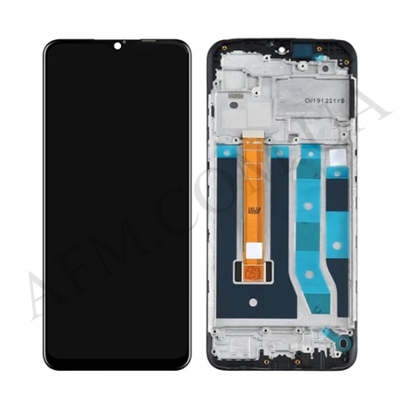 Дисплей Oppo A31 2020/ Realme 5/ 5i/ 5S/ C3/ A8 чорний + рамка