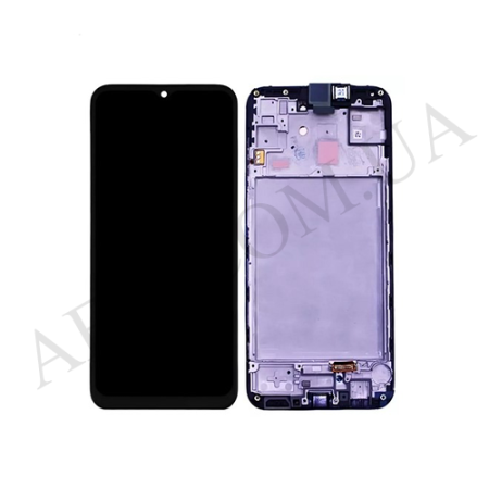 Дисплей Samsung сервісний A155 Galaxy A15/ A156/ M156 чорний + рамка GH82-33638A